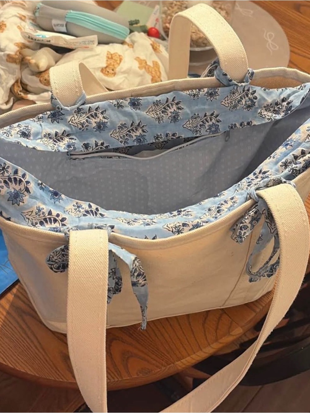 LL Bean Boat Tote Size M Custom Insert
